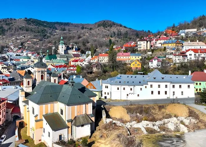 Enchanting Glanzenberg In The Center Banská Štiavnica